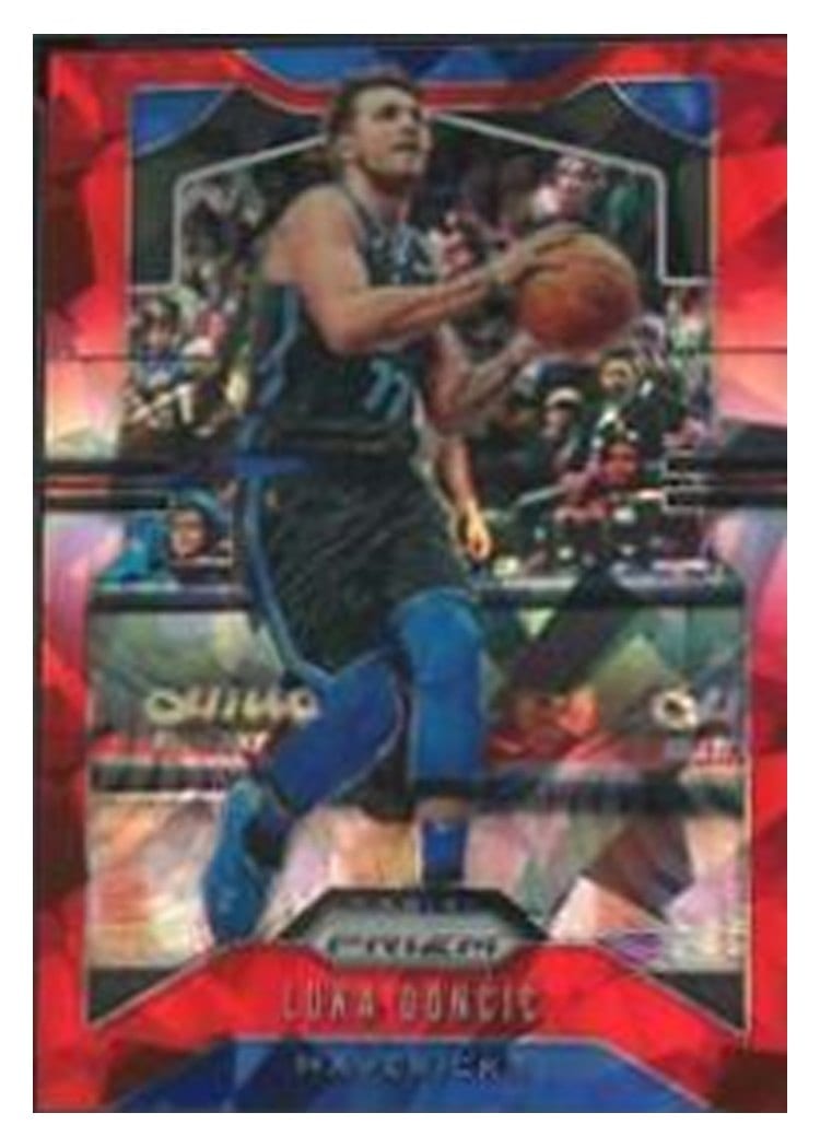 2019 Panini Prizm Luka Doncic #75 card