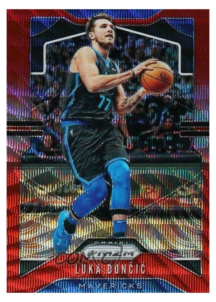 2019 Panini Prizm Luka Doncic #75 card