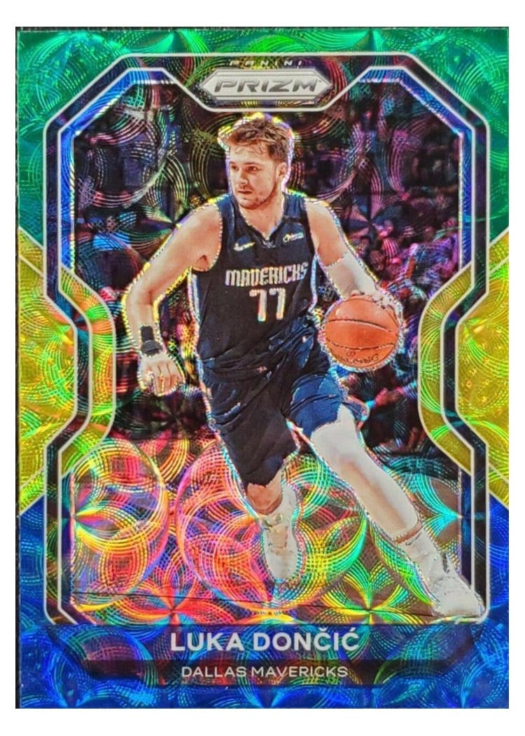 2020-21 Panini Prizm Base Set Luka Doncic #32 card