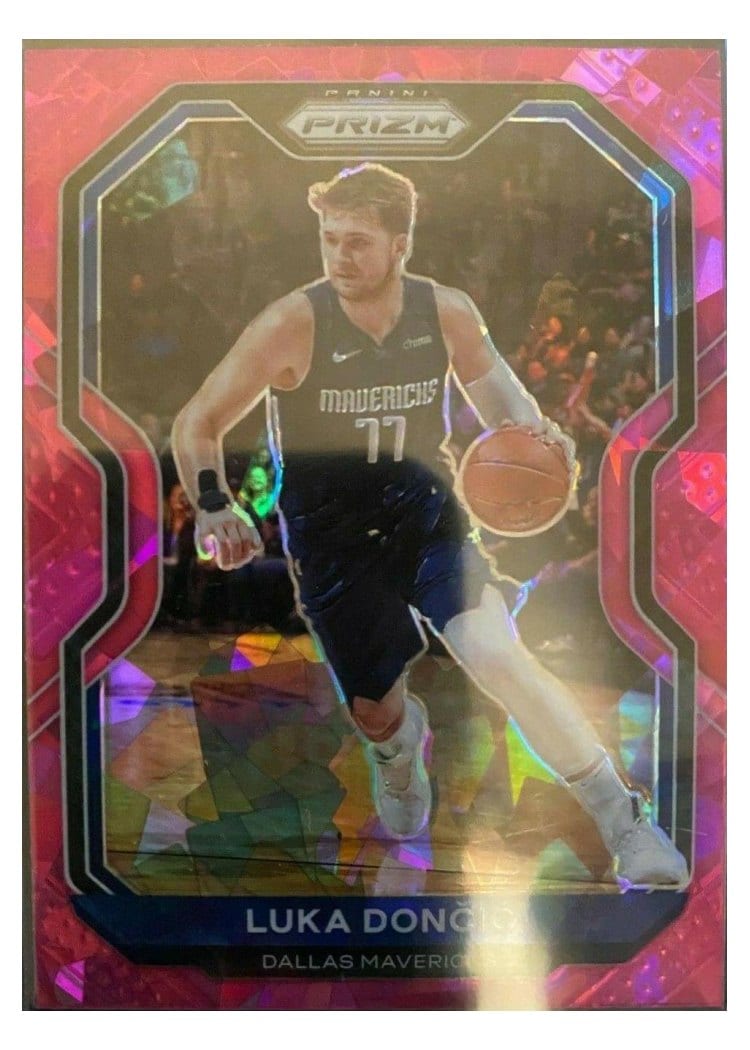 2020-21 Panini Prizm Base Set Luka Doncic #32 card