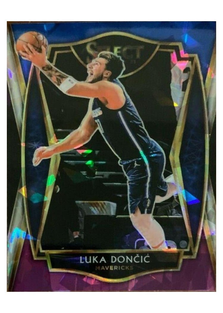 2020-21 Panini Select Base Set Luka Doncic #150 card
