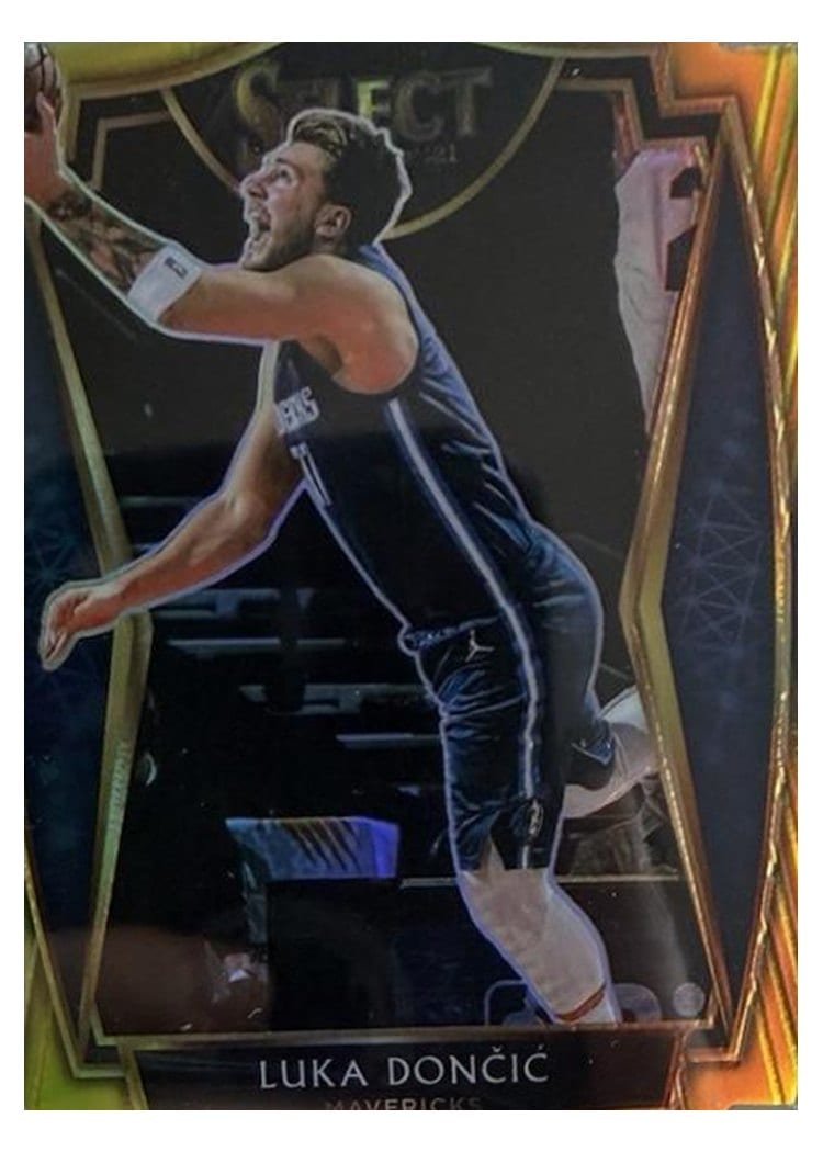 2020-21 Panini Select Base Set Luka Doncic #150 card