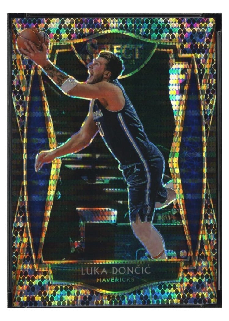 2020-21 Panini Select Base Set Luka Doncic #150 card