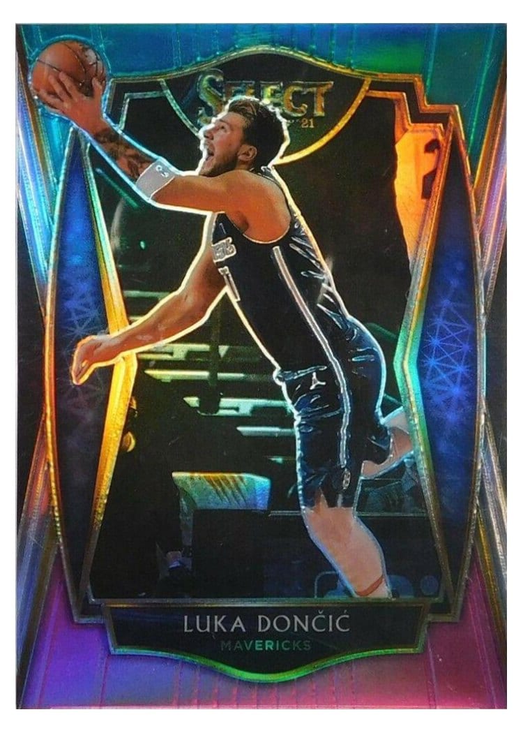 2020-21 Panini Select Base Set Luka Doncic #150 card