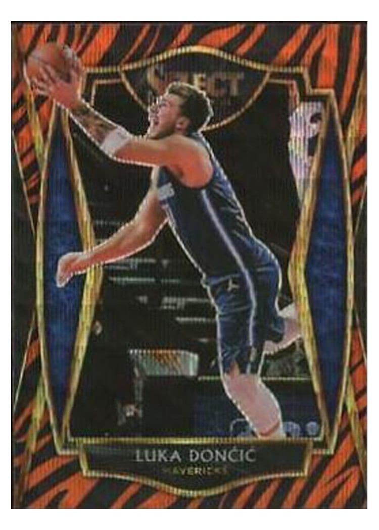 2020-21 Panini Select Base Set Luka Doncic #150 card