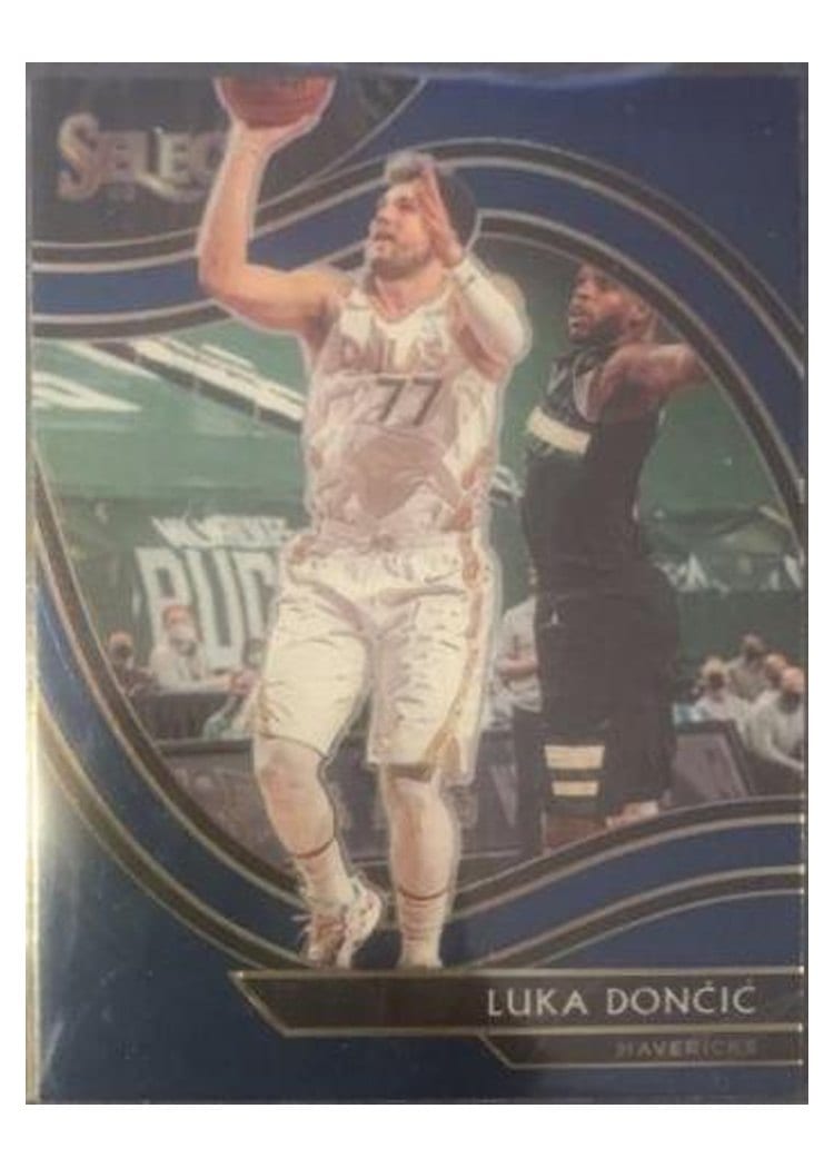 2020-21 Panini Select Base Set Luka Doncic #201 card