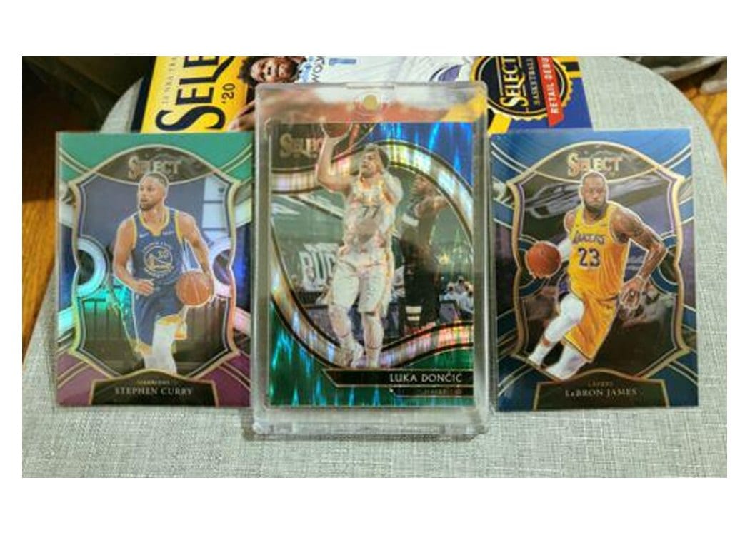 2020-21 Panini Select Base Set Luka Doncic #201 card