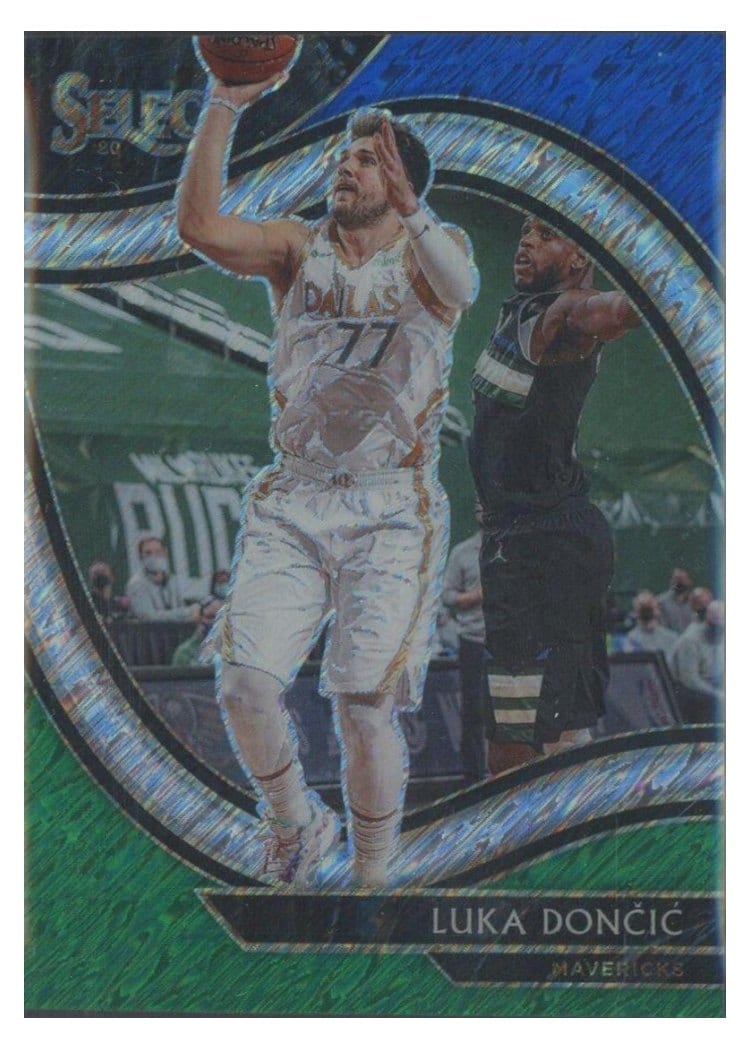 2020-21 Panini Select Base Set Luka Doncic #201 card