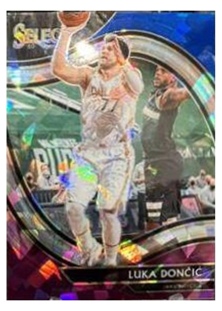 2020-21 Panini Select Base Set Luka Doncic #201 card