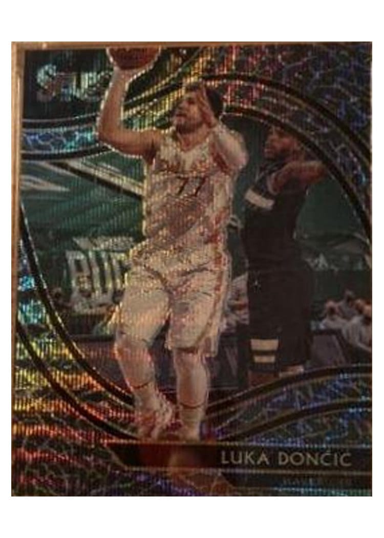 2020-21 Panini Select Base Set Luka Doncic Elephant Prizm #201 card