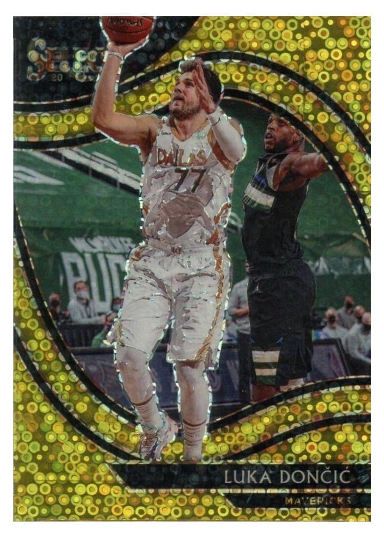 2020-21 Panini Select Base Set Luka Doncic #201 card