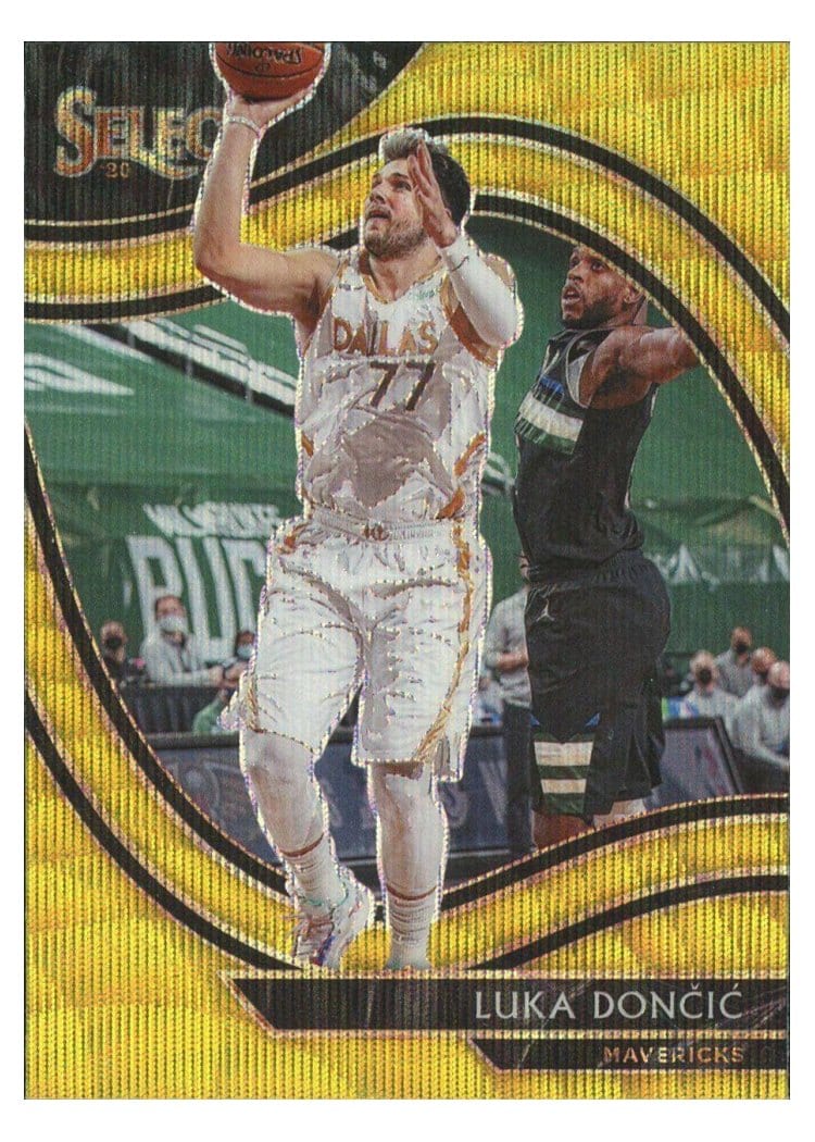 2020-21 Panini Select Base Set Luka Doncic #201 card