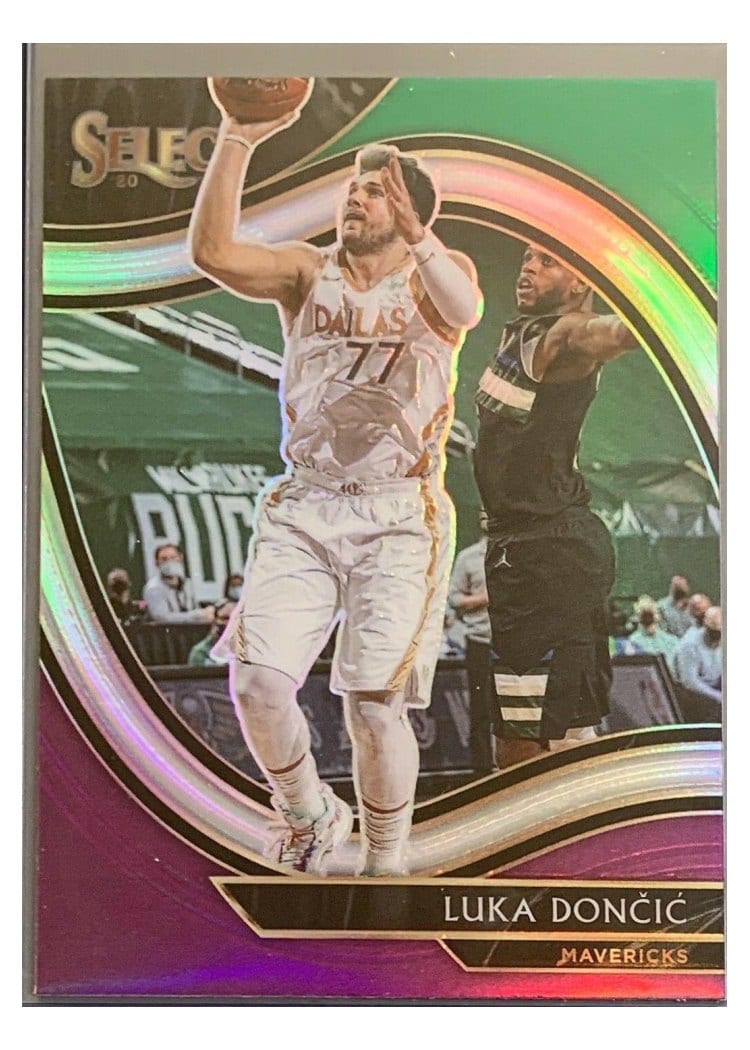 2020-21 Panini Select Base Set Luka Doncic #201 card
