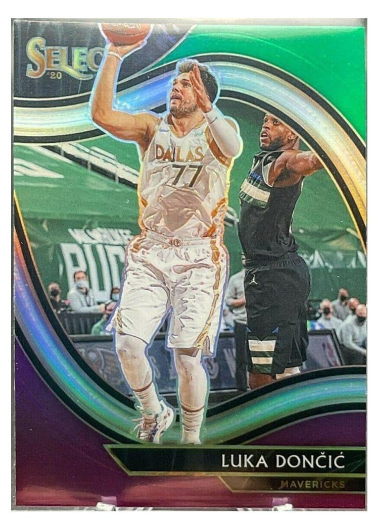 2020-21 Panini Select Base Set Luka Doncic #201 card
