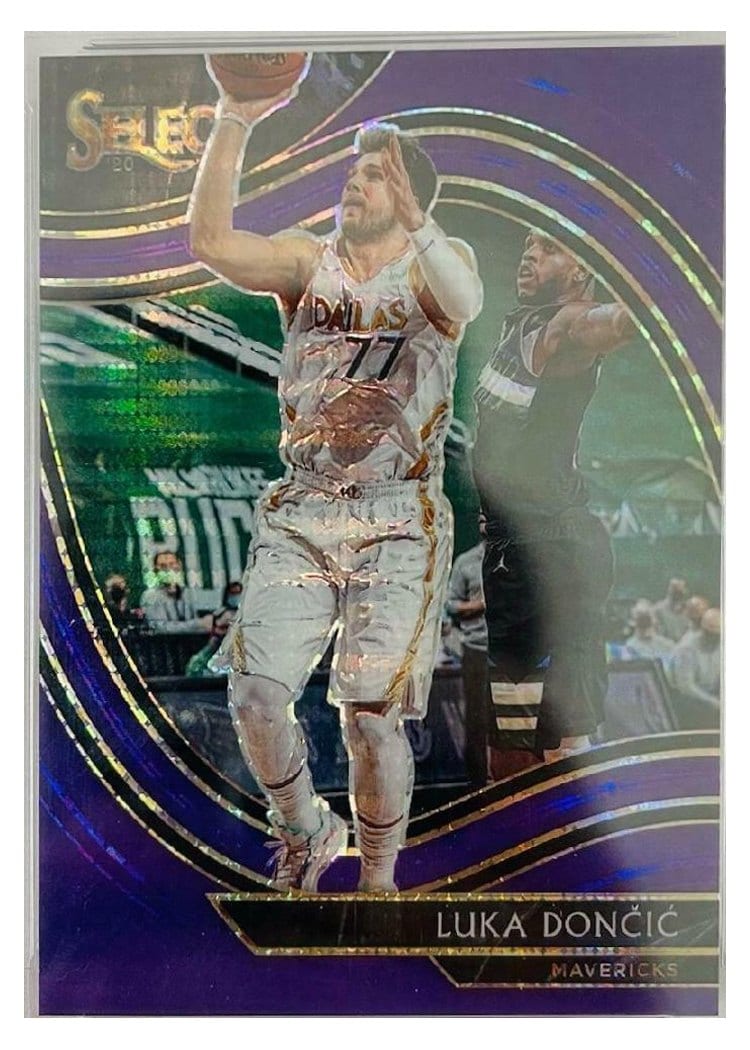 2020-21 Panini Select Base Set Luka Doncic #201 card