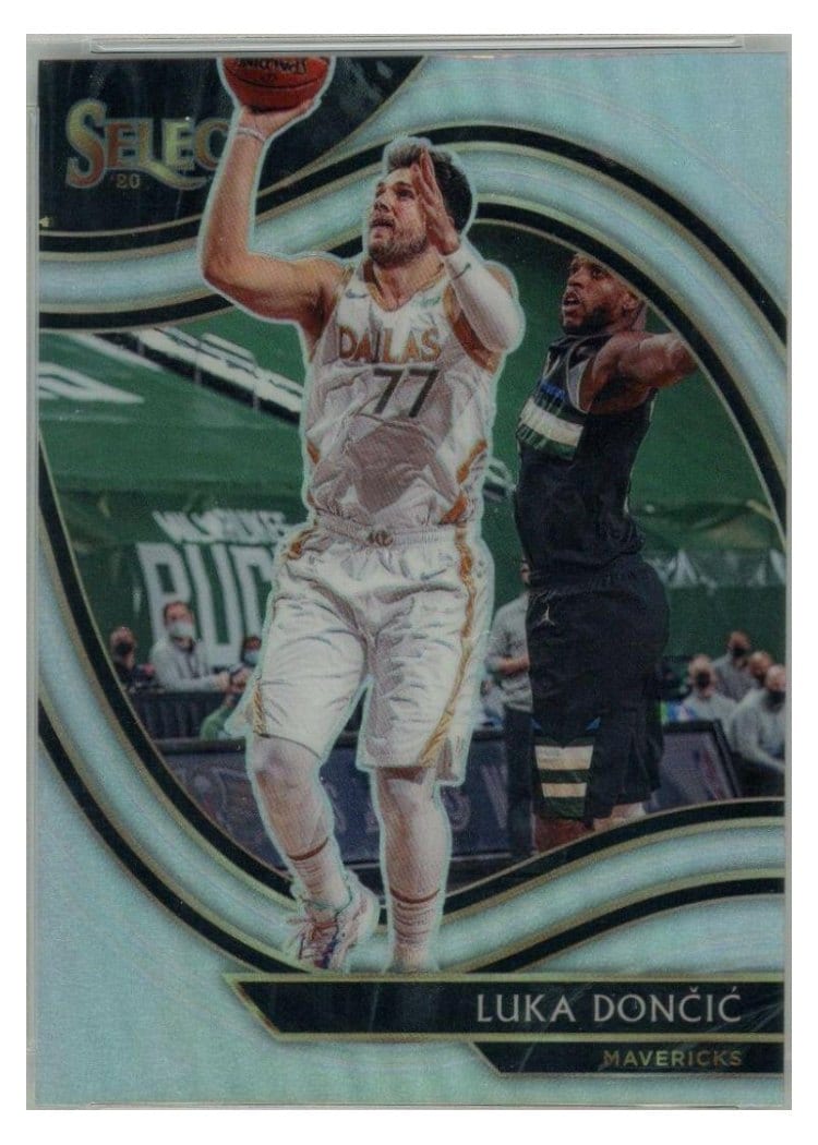 2020-21 Panini Select Base Set Luka Doncic #201 card