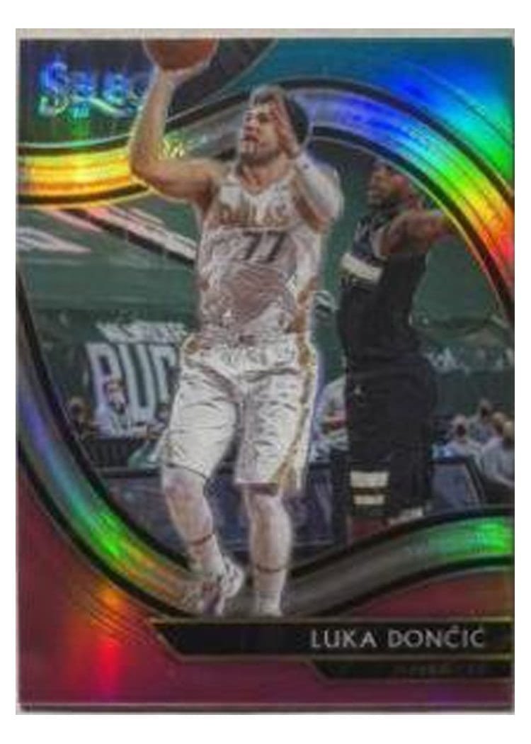 2020-21 Panini Select Base Set Luka Doncic #201 card