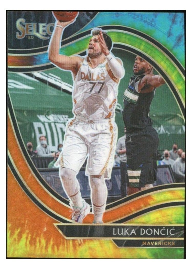 2020-21 Panini Select Base Set Luka Doncic #201 card