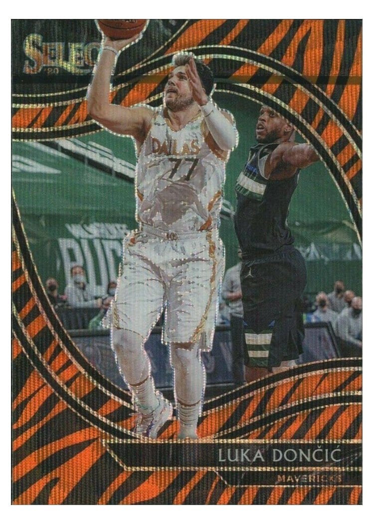 2020-21 Panini Select Base Set Luka Doncic #201 card