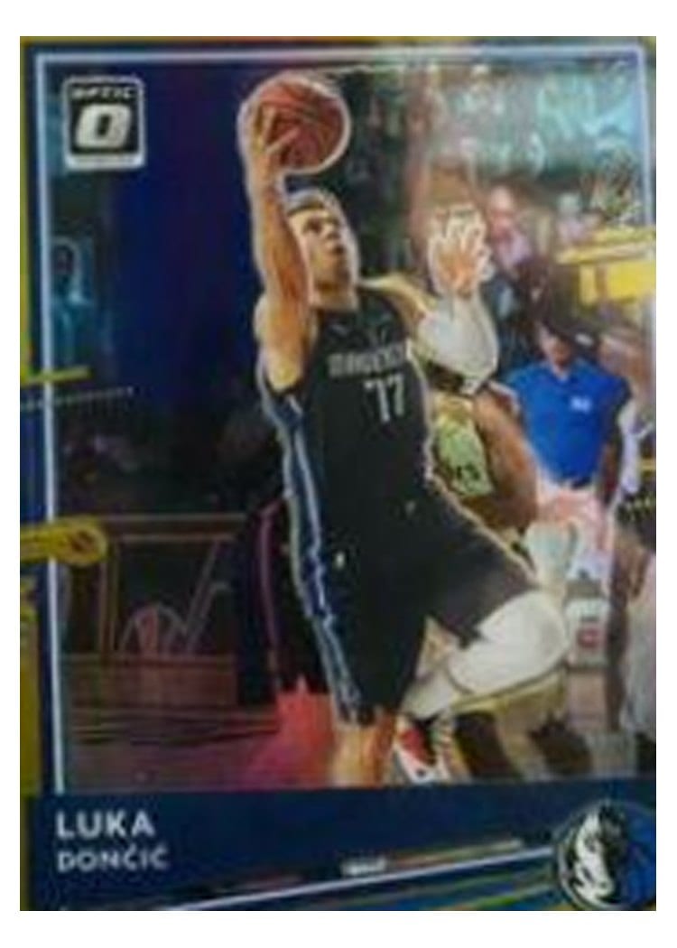 2020 Panini Donruss Optic Luka Doncic #86 card