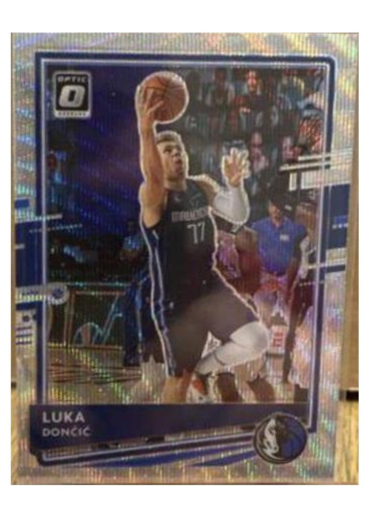 2020 Panini Donruss Optic Luka Doncic #86 card