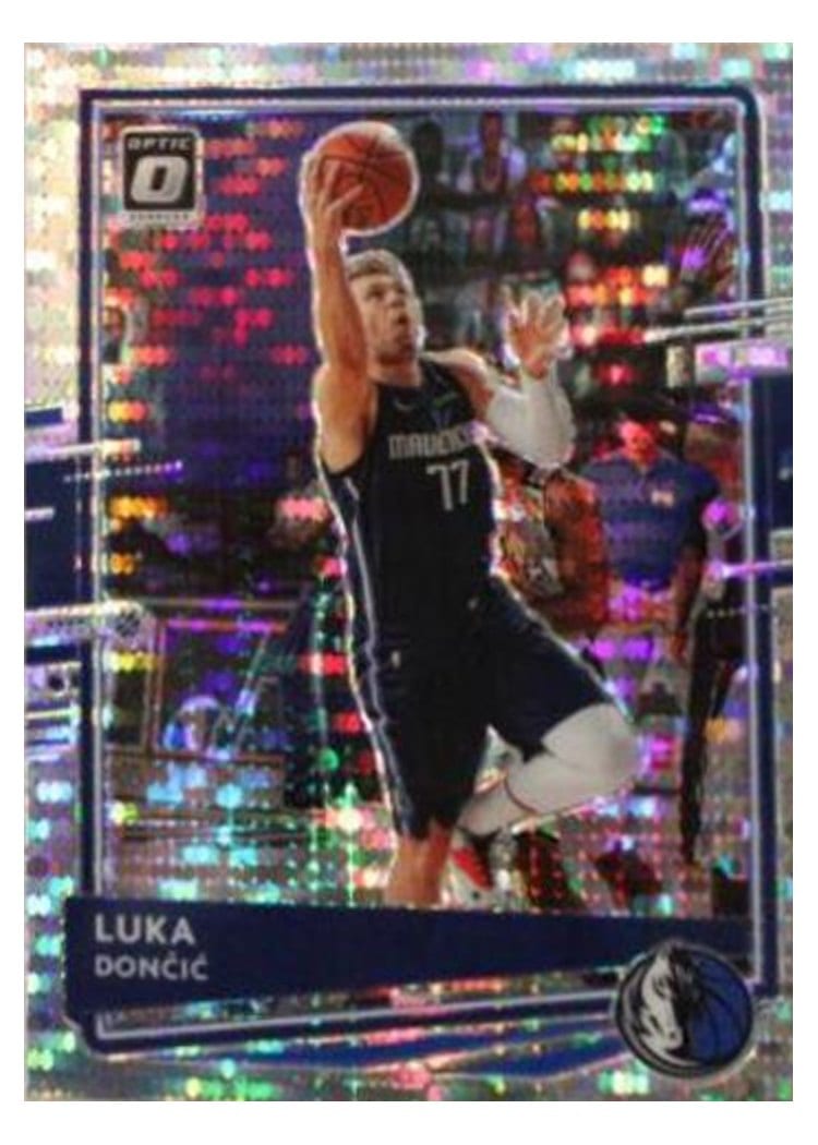 2020 Panini Donruss Optic Luka Doncic #86 card