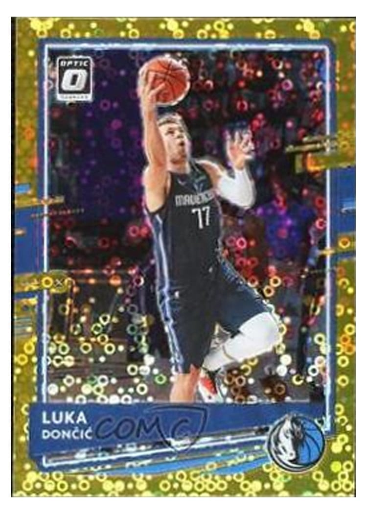 2020 Panini Donruss Optic Luka Doncic #86 card