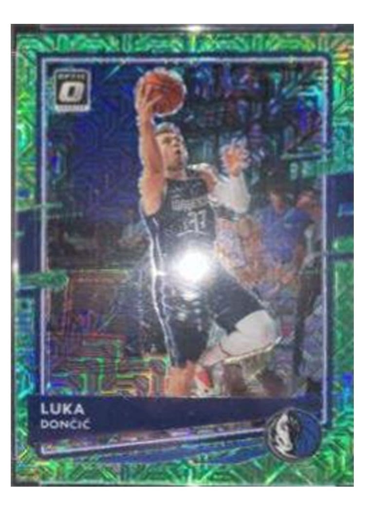 2020 Panini Donruss Optic Luka Doncic #86 card