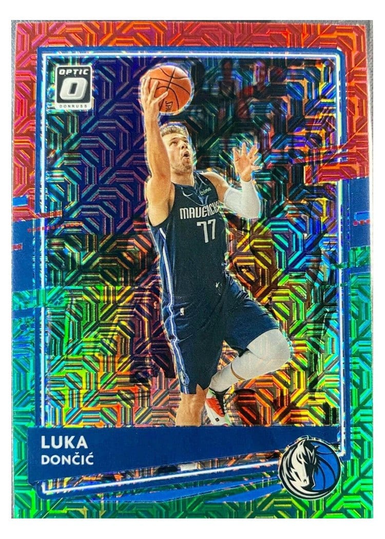 2020 Panini Donruss Optic Luka Doncic #86 card