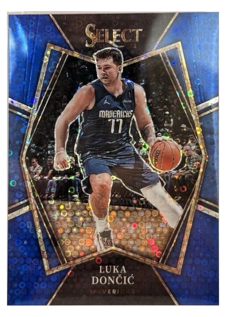 2021-22 Panini Select Base Set Luka Doncic #117 card