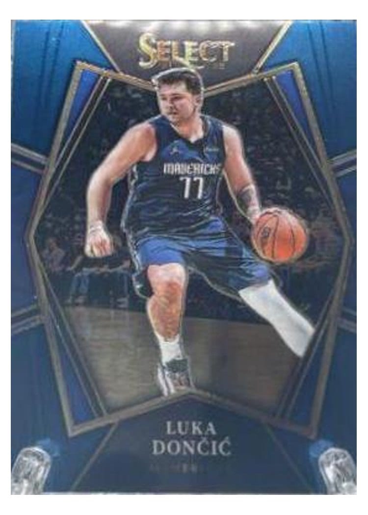 2021-22 Panini Select Base Set Luka Doncic #117 card