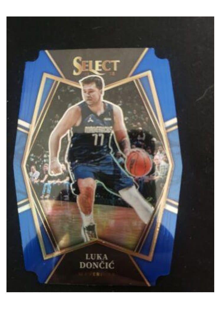 2021-22 Panini Select Base Set Luka Doncic #117 card