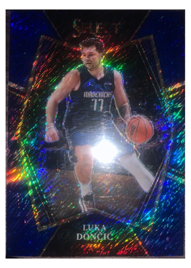 2021-22 Panini Select Base Set Luka Doncic #117 card