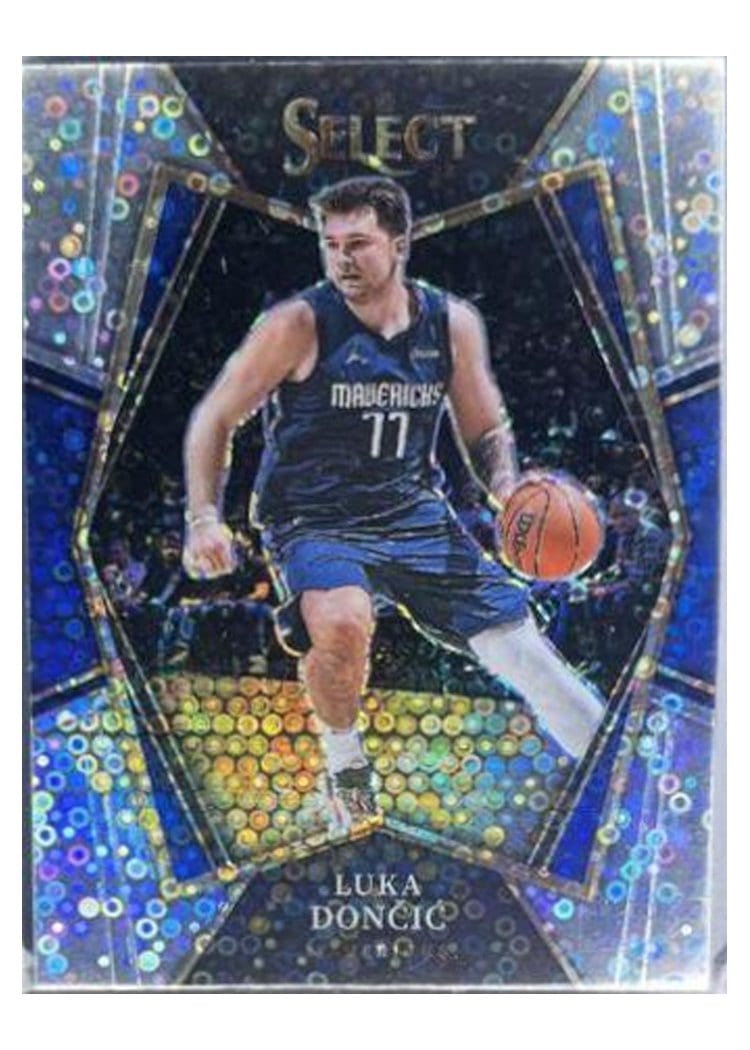 2021-22 Panini Select Base Set Luka Doncic #117 card