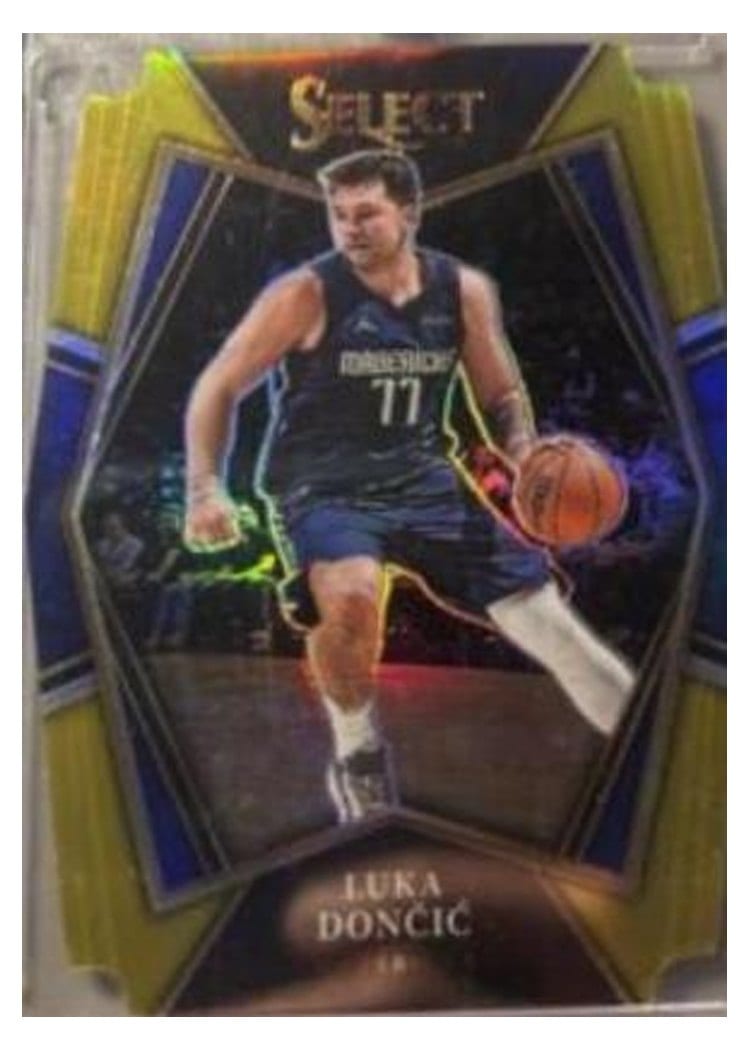 2021-22 Panini Select Base Set Luka Doncic #117 card
