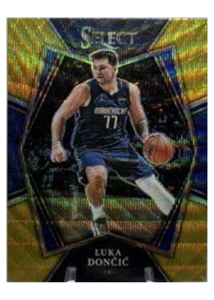 2021-22 Panini Select Base Set Luka Doncic #117 card