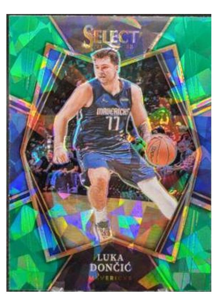 2021-22 Panini Select Base Set Luka Doncic #117 card