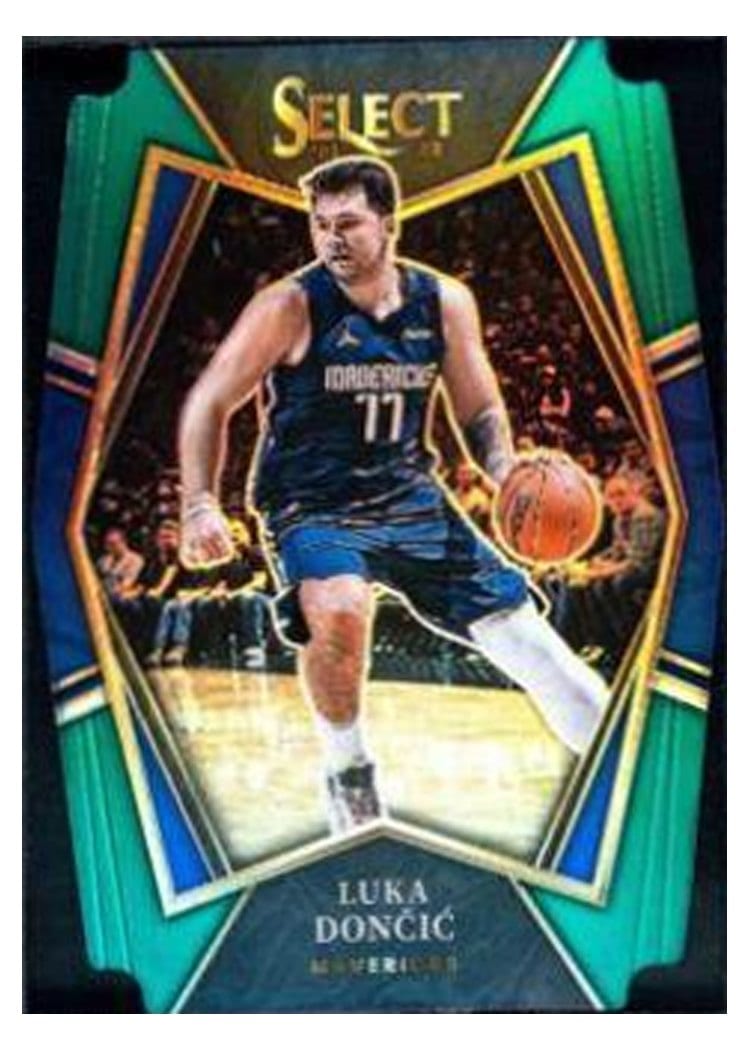 2021-22 Panini Select Base Set Luka Doncic #117 card
