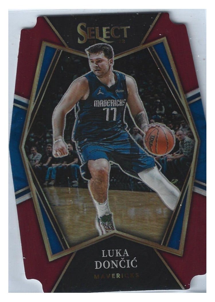 2021-22 Panini Select Base Set Luka Doncic #117 card