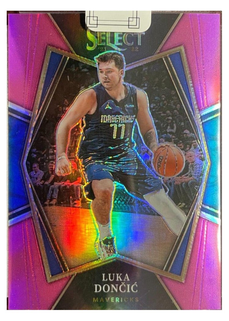 2021-22 Panini Select Base Set Luka Doncic #117 card