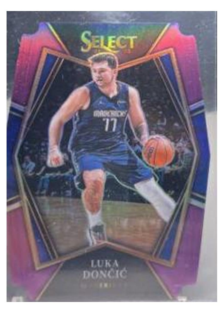 2021-22 Panini Select Base Set Luka Doncic #117 card