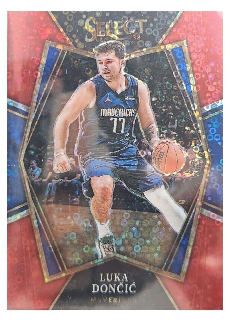 2021-22 Panini Select Base Set Luka Doncic #117 card