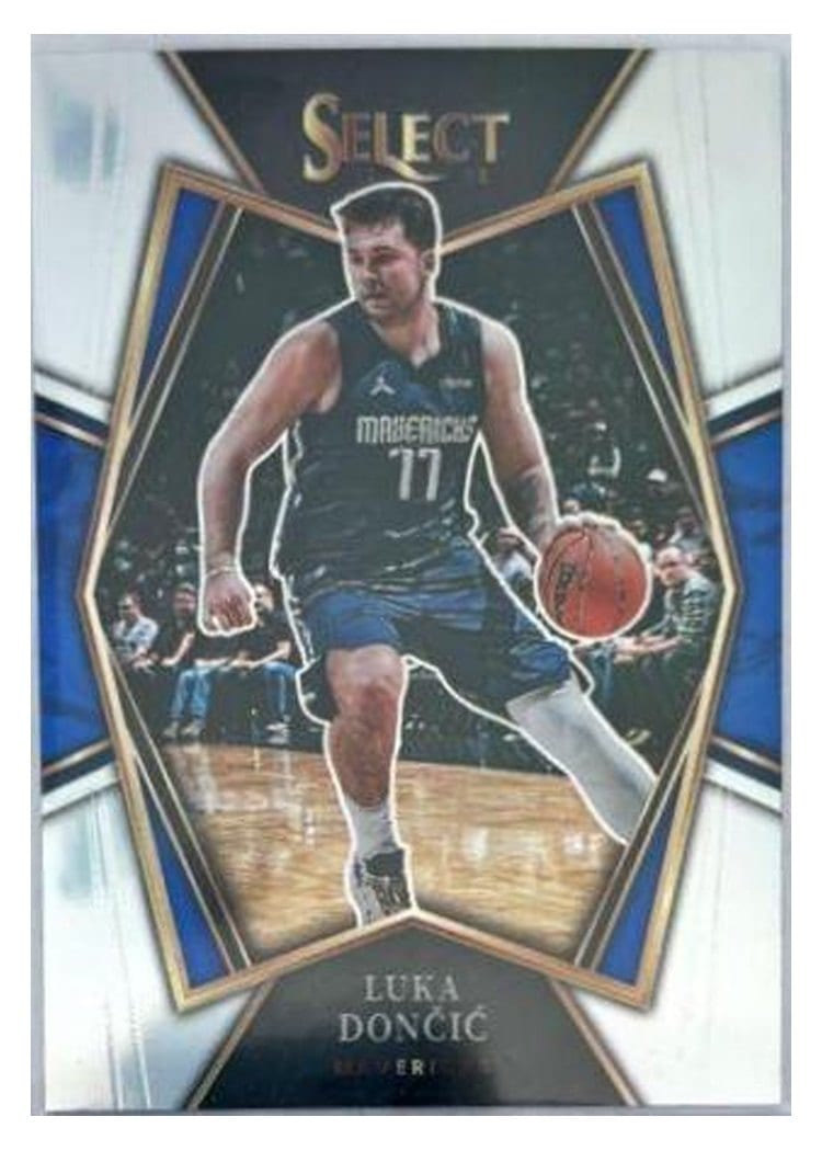 2021-22 Panini Select Base Set Luka Doncic #117 card