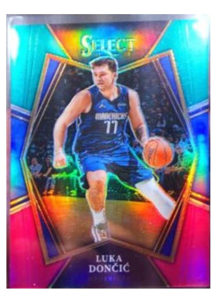 2021-22 Panini Select Base Set Luka Doncic #117 card