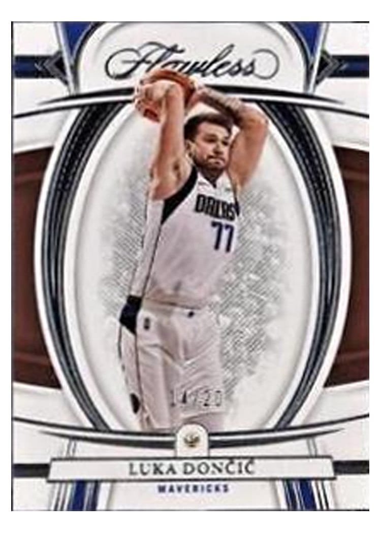 2021 Panini Flawless Luka Doncic #77 card