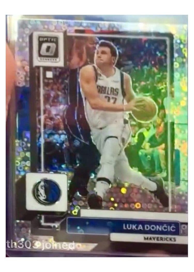 2022-23 Donruss Optic Base Set Luka Doncic #160 card