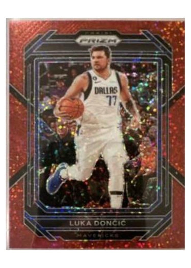 2022-23 Panini Prizm Base Set Luka Doncic #196 card