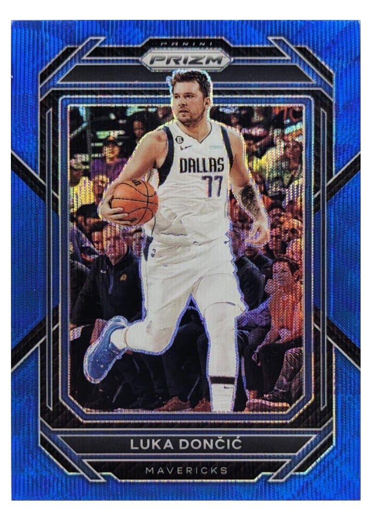 2022-23 Panini Prizm Base Set Luka Doncic #196 card