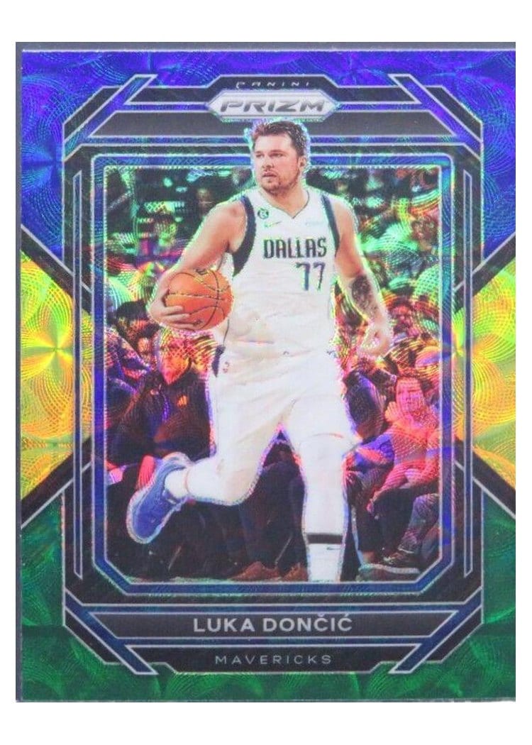 2022-23 Panini Prizm Base Set Luka Doncic #196 card