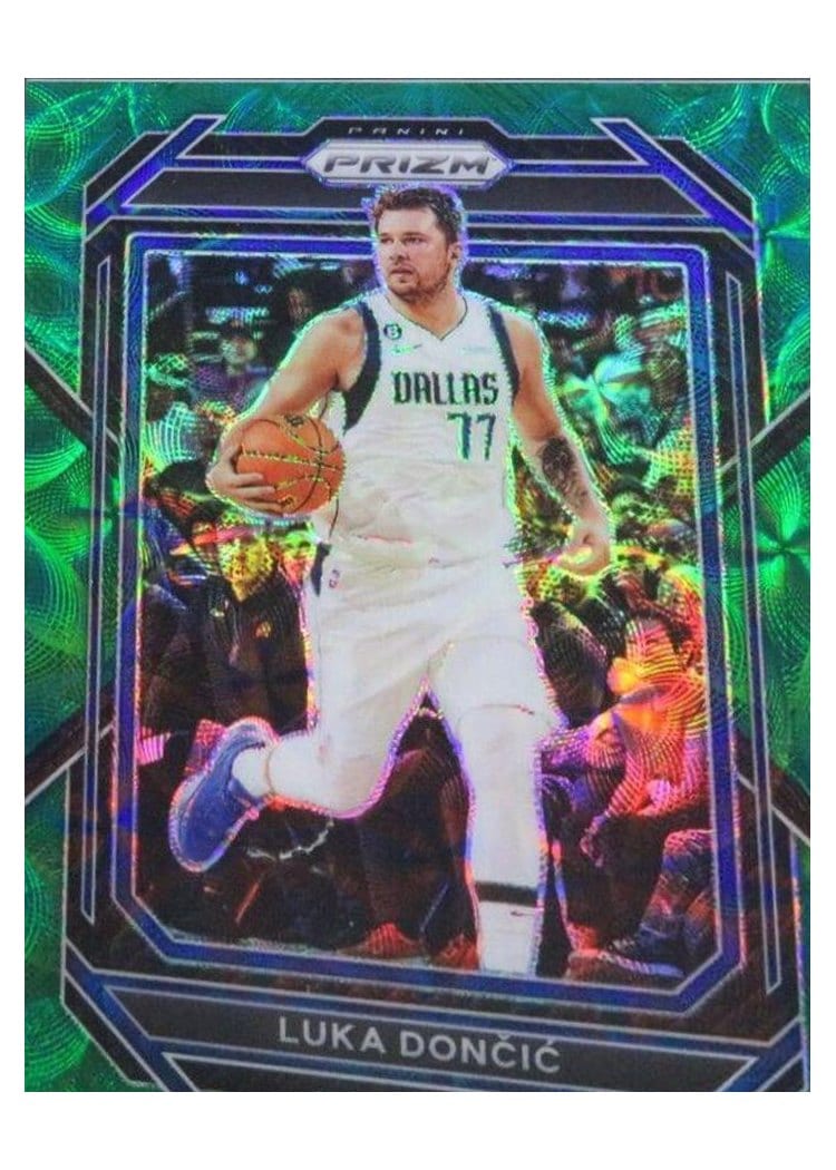 2022-23 Panini Prizm Base Set Luka Doncic #196 card